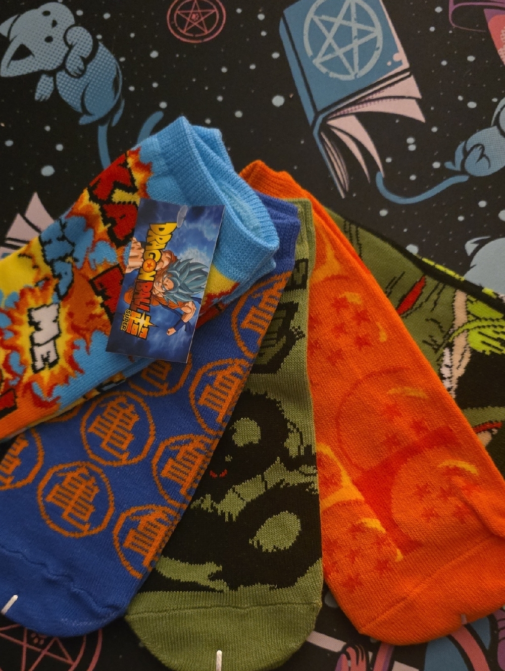 Dragon Ball Super 5pk Ankle Socks - Official Funimation Product